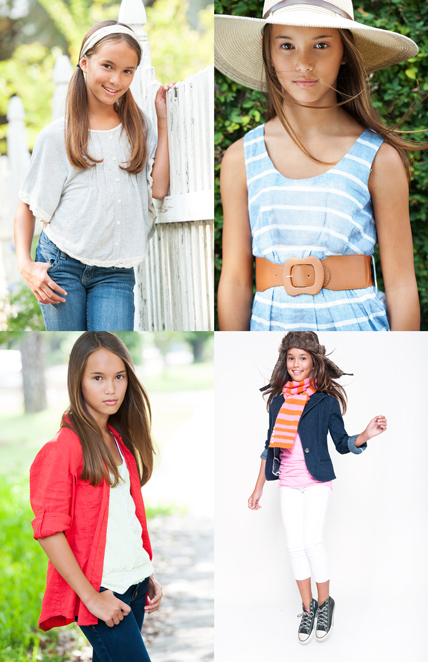 Comp Card Shoot of a young model and actor Emily by Agnes Lopez for POSE WELL Studios - 2 of 2
