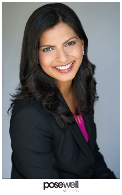 Headshot of Dr. Rachana Patel of Florida Eye Specialists by Agnes Lopez for Pose Well Studios