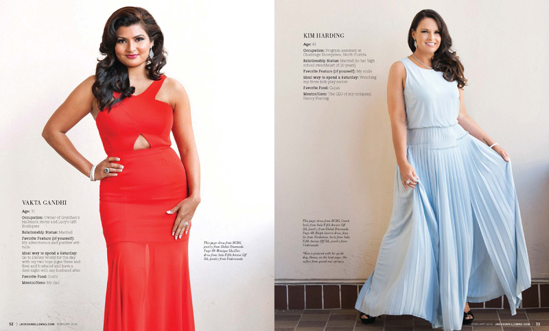 Jacksonville Magazine Beautiful Women shoot 2015 - Page 5-6