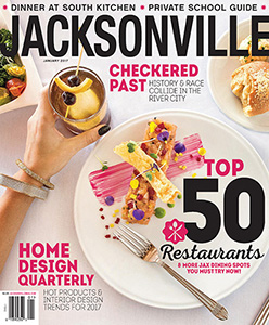 Jacksonville Magazine - January 2017 cover