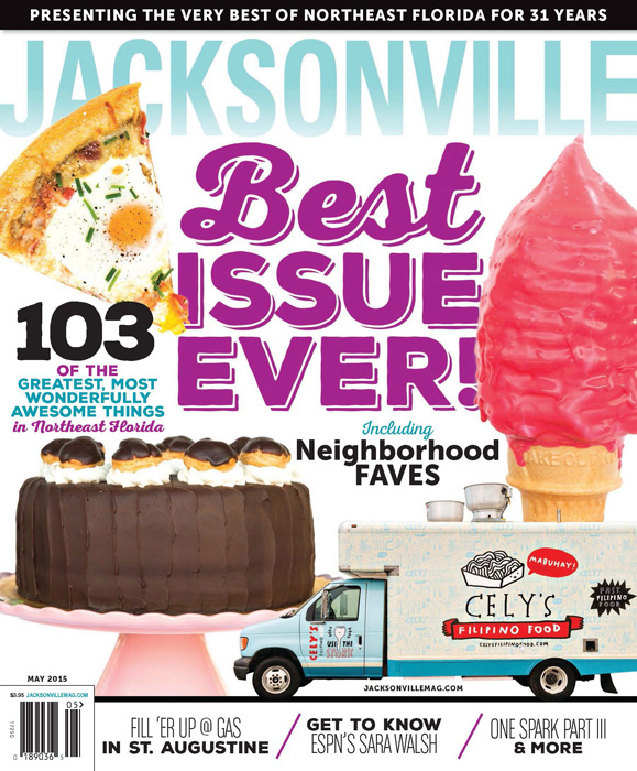 Jacksonville Magazine - May 2015 cover