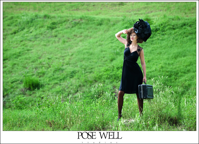 Model shoot with Dove from Benz Model and Talent by Agnes Lopez for POSE WELL