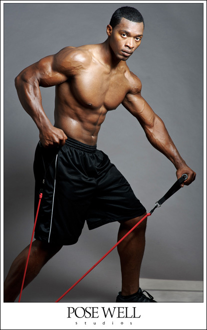 Linton McClain's book shoot - Exercising With Purpose - by Agnes Lopez