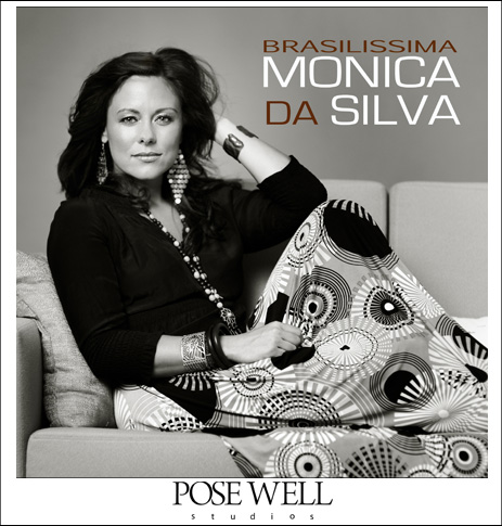 Monica Da Silva album art by Agnes Lopez for POSE WELL Studios