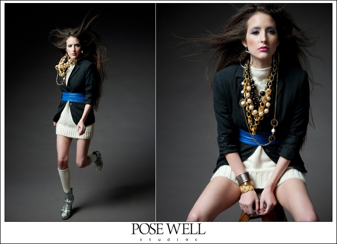 Test Shoot with model Trica by Agnes Lopez for Pose Well Studios