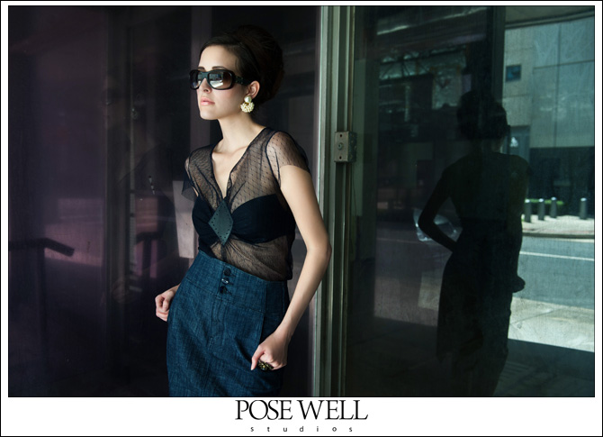 Test shoot with Trica by Agnes Lopez for POSE WELL Studios