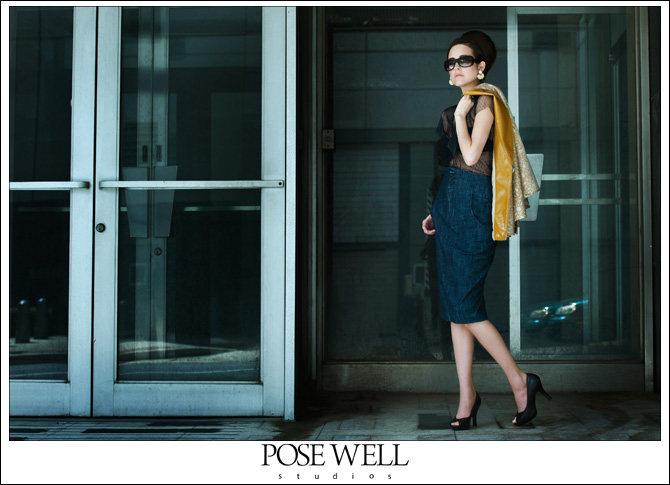 Test shoot with Trica by Agnes Lopez for POSE WELL Studios