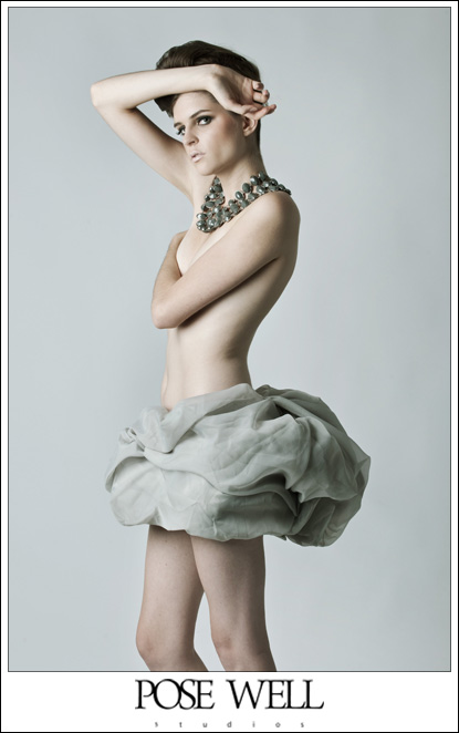 Model shoot with Kelsey by Agnes Lopez for POSE WELL Studios