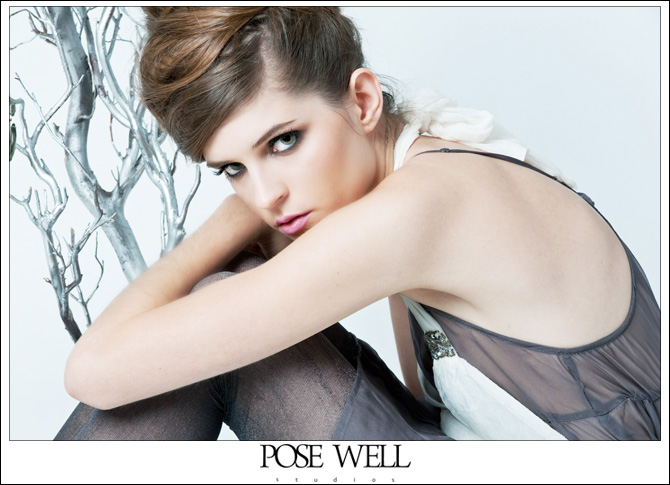 Model shoot with Kelsey by Agnes Lopez for POSE WELL Studios