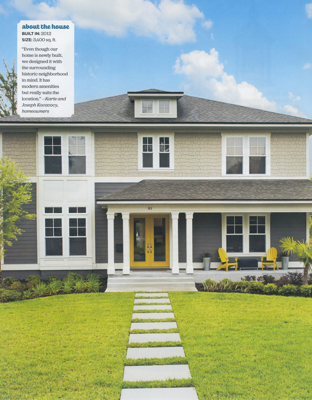 Copy the Curb Appeal editorial for HGTV Magazine - March 2015 - by Agnes Lopez