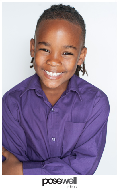 Young actor headshot by Agnes Lopez for Pose Well Studios 