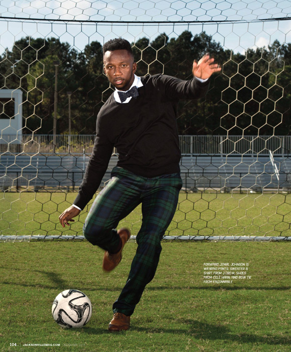 Jacksonville Armada Fashion Editorial for Jacksonville Magazine