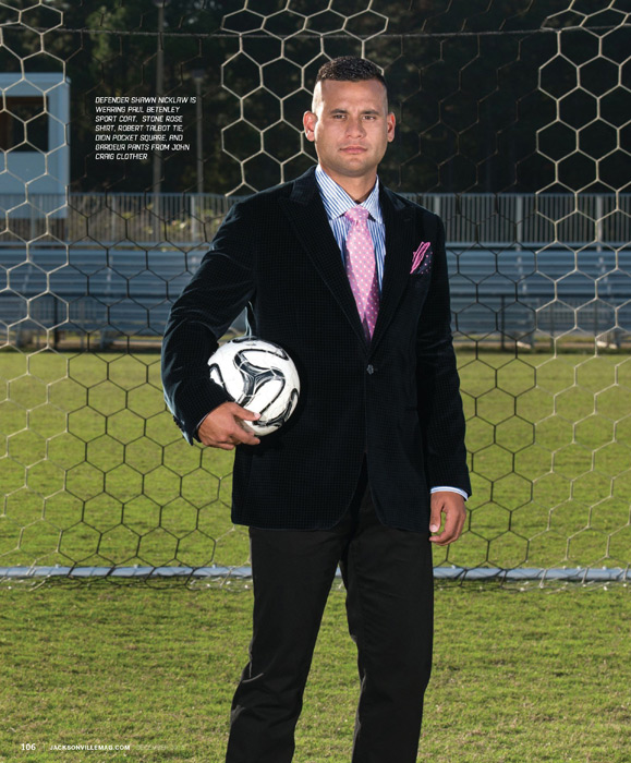 Jacksonville Armada Fashion Editorial for Jacksonville Magazine