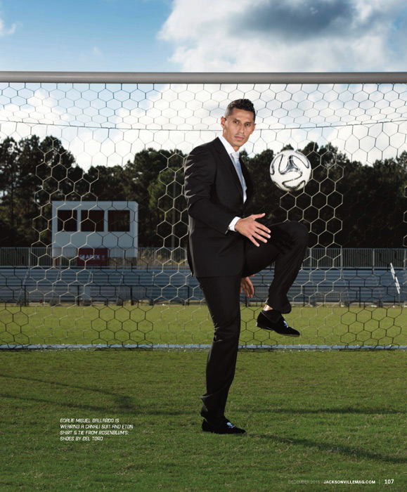 Jacksonville Armada Fashion Editorial for Jacksonville Magazine