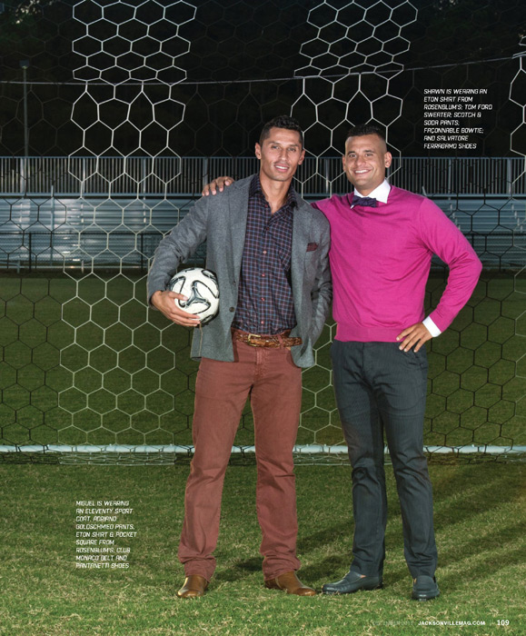 Jacksonville Armada Fashion Editorial for Jacksonville Magazine