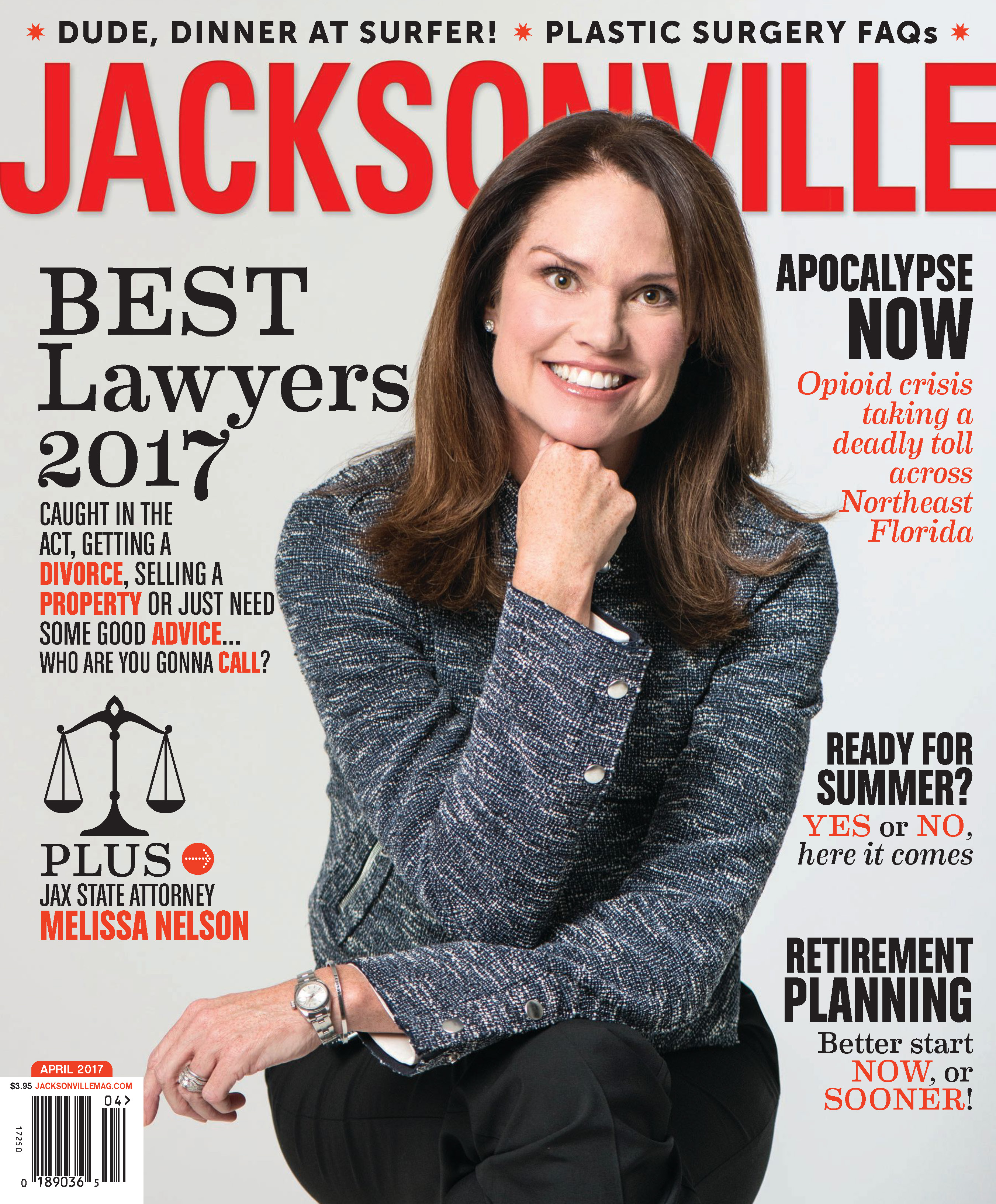 Jacksonville Magazine - April 2017 cover