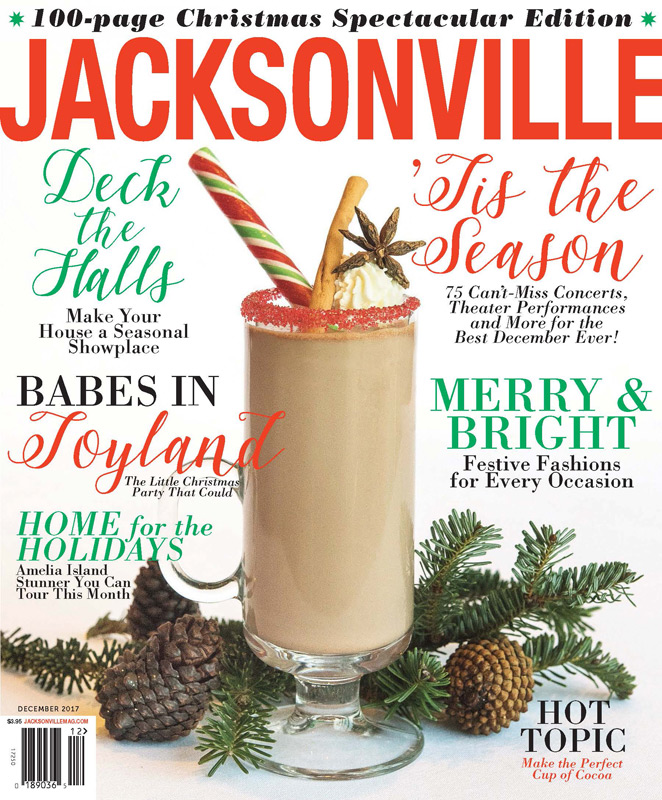Jacksonville Magazine - December 2017 cover