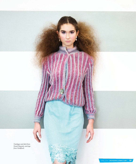 I Want Candy fashion editorial for Jacksonville Magazine - April 2015 - by Agnes Lopez