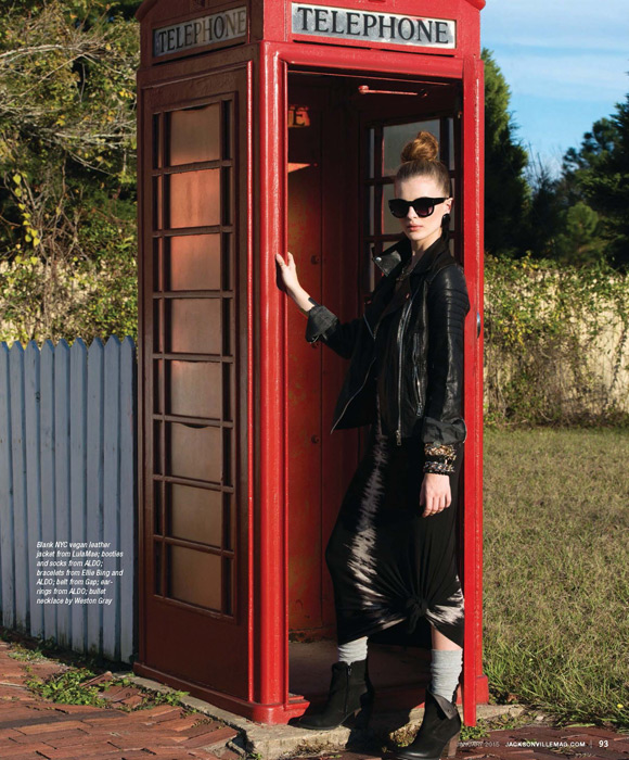 British Invasion fashion editorial for the January 2015 issue of Jacksonville Magazine - photos by Agnes Lopez - page 3