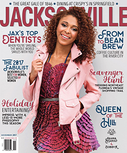 Jacksonville Magazine - November 2017 cover