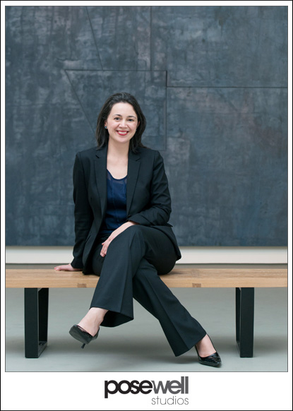 Portrait of MOCA Jacksonville Director Marcelle Polednik by Agnes Lopez for Pose Well Studios