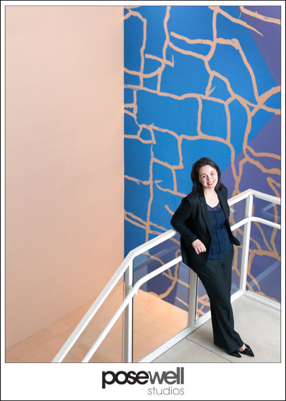 Portrait of MOCA Jacksonville Director Marcelle Polednik by Agnes Lopez for Pose Well Studios