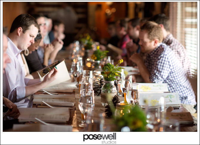 Legends Series guests seated at the table