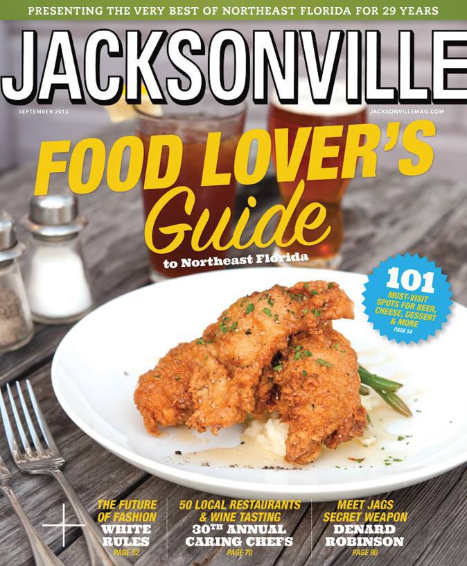 Jacksonville Magazine September 2013 cover by Agnes Lopez